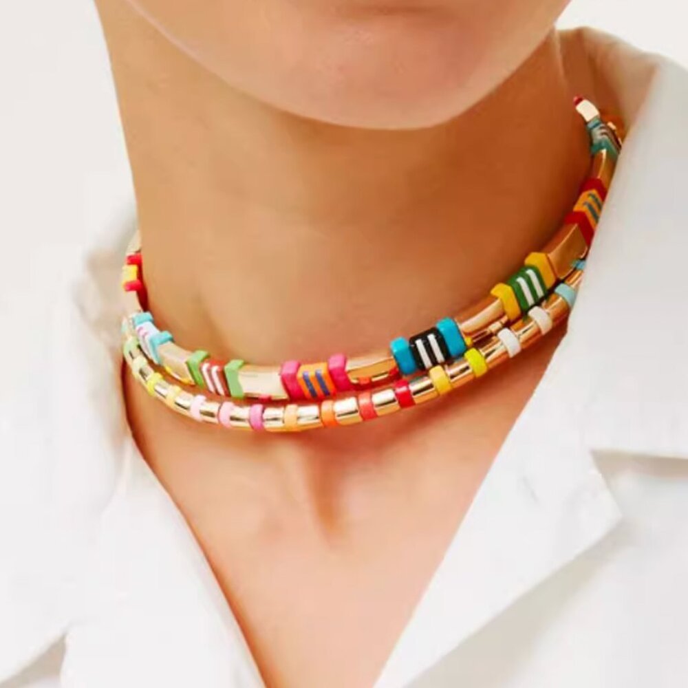 Roxane Assoulin A Walk In The Park Brite Choker